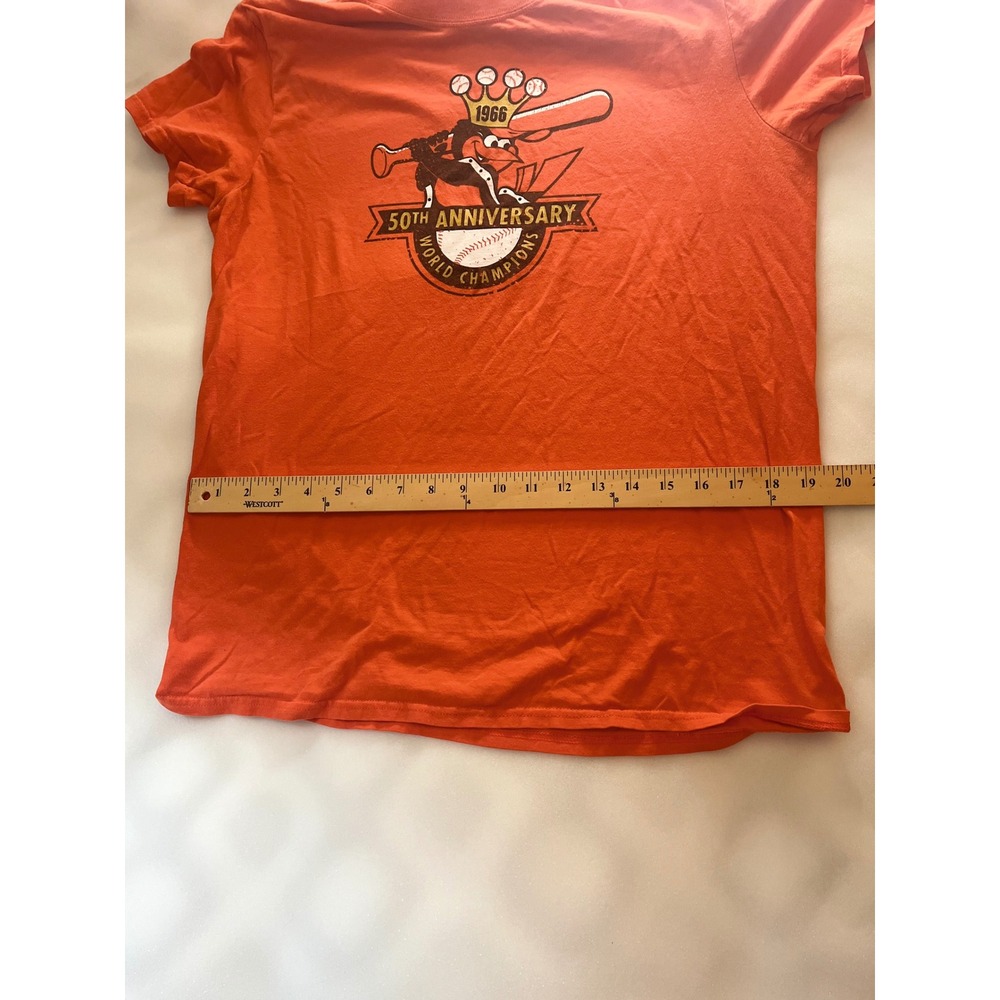 BALTIMORE ORIOLES 50th Anniversary 1966 World Champions SGA T-shirt M - Picture 5 of 7